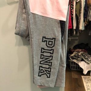 PINK leggings! LIKE NEW ✨